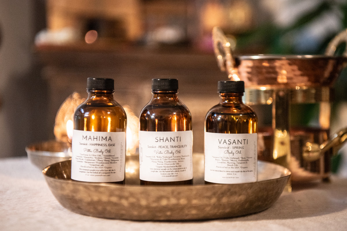 SNEHANA - WARMING BODY OIL KIT