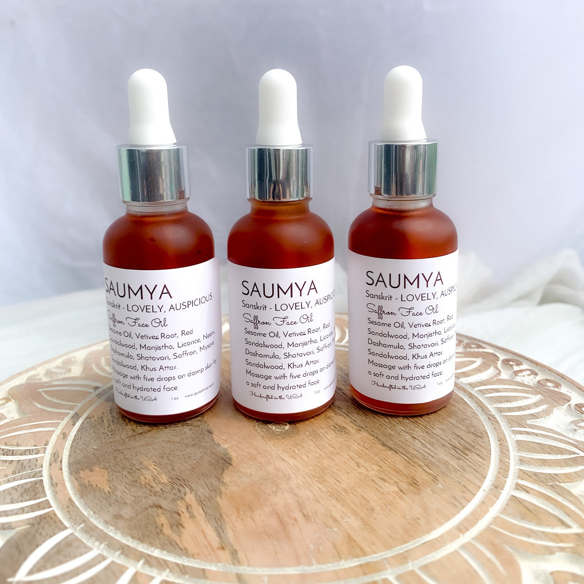 SAUMYA - Saffron Face Oil